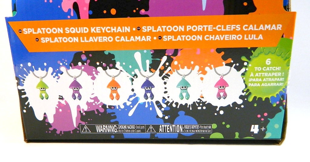 Photo Review Tomy Ucc Splatoon Squid Key Chains 9968