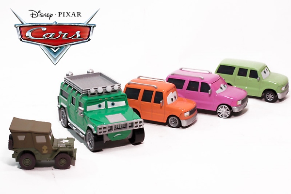 REVIEW: Mattel CARS "Sarge's Boot Camp"