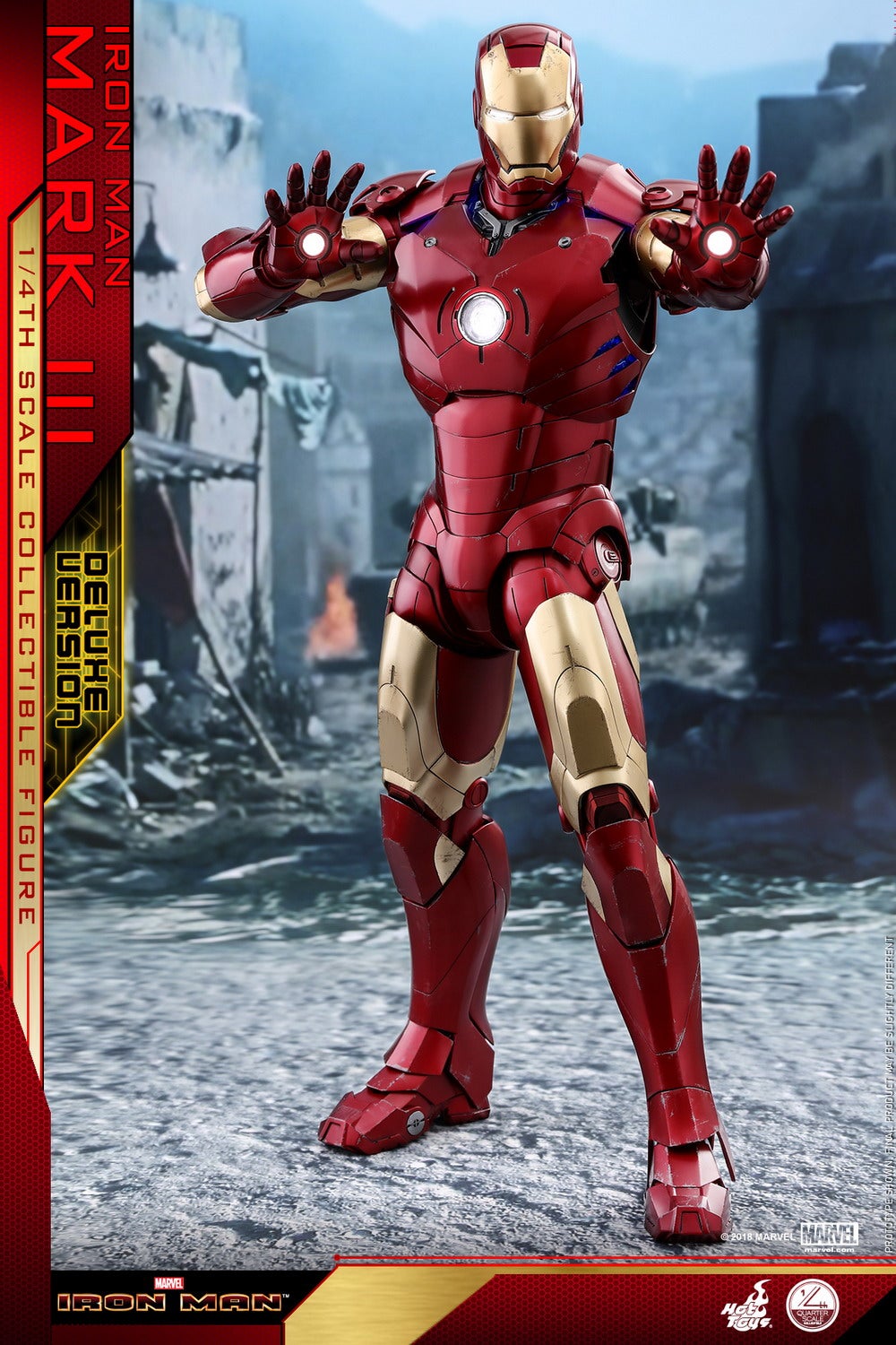 huge iron man toy