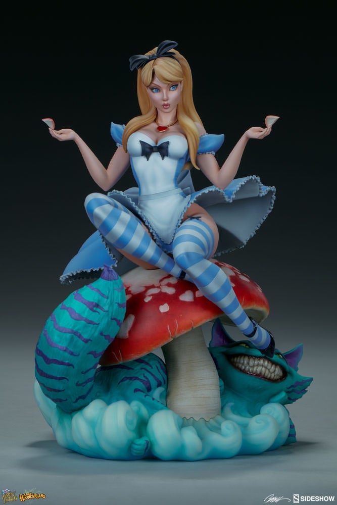 J Scott Campbell Alice in Wonderland Statue