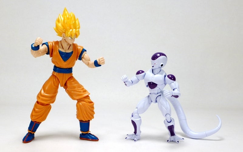 REVIEW: Bandai Dragon Ball Z Figure-Rise Standard Super Saiyan Son Goku &  Final Form Frieza | Figures.com