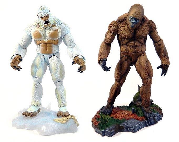 action figures with big feet