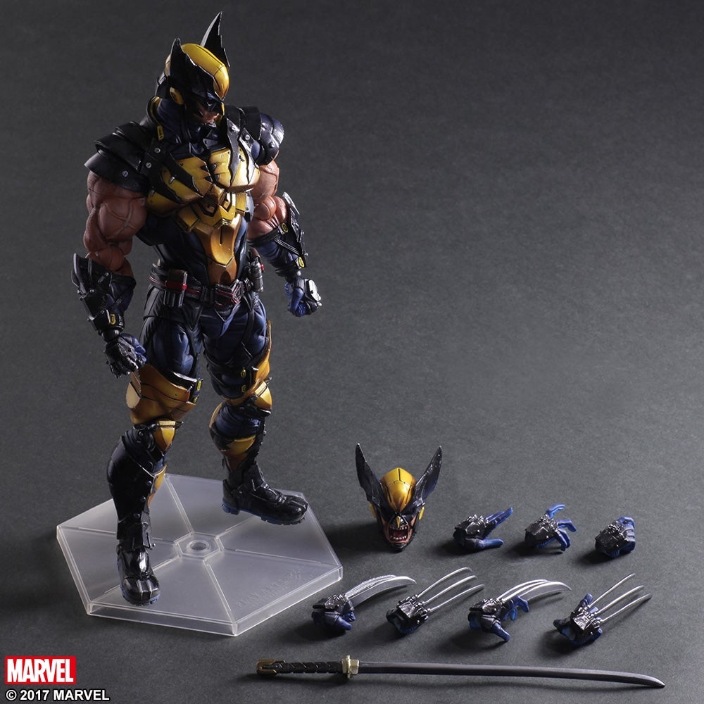 Marvel Variant Play Arts KAI Wolverine | Figures.com