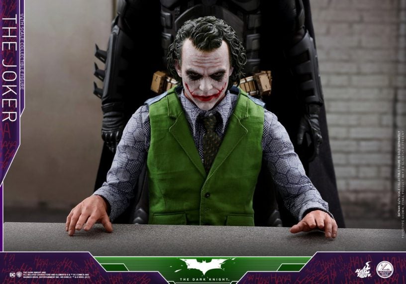 New Hot Toys Quarter Scale BATMAN (Batman Begins) and JOKER (The Dark Knight)  