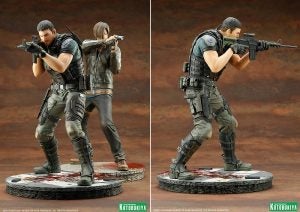 resident evil chris figure