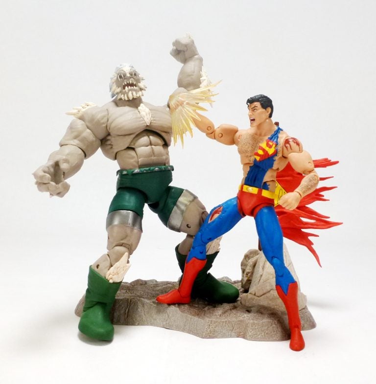 superman vs doomsday dc icons