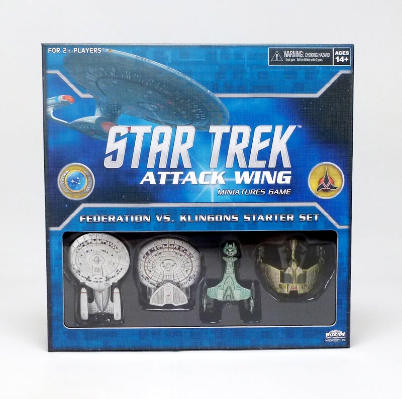 ADVANCE REVIEW: WizKids Star Trek Attack Wing 2017 Federation vs. Klingons Starter  Set | Figures.com