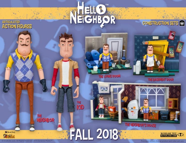 mcfarlane toys action figures hello neighbor