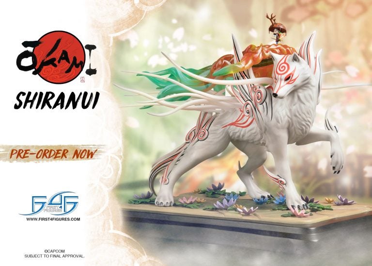 shiranui okami figurine