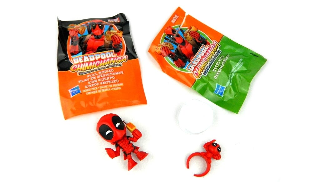 Marvel Deadpool Chimichanga Surprise with Mystery Filling (Order 1) Box of  12 Figures