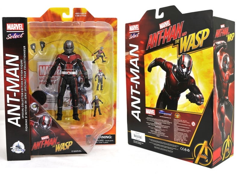 ANT-MAN & The Wasp Action Figure Marvel Select Collector's Edition Disney, NIP!