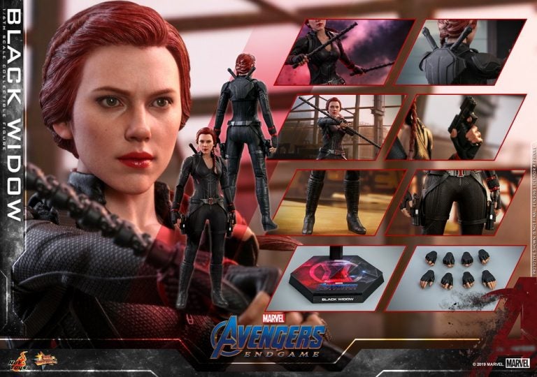 black widow toy box