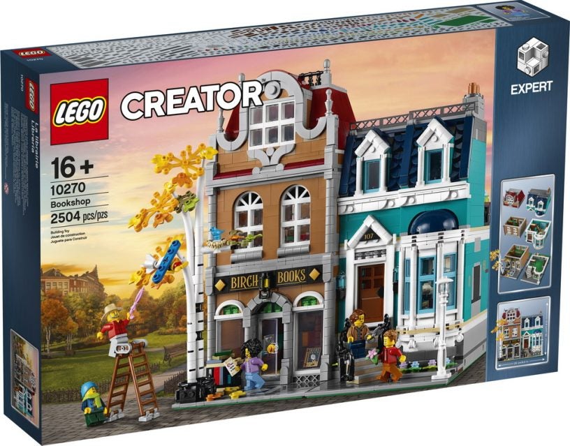 2,500+ Piece LEGO Bookshop Arriving in January | Figures.com