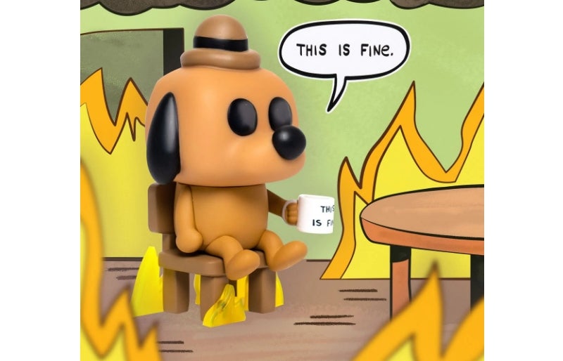Exclusive This Is Fine Dog Pop! 