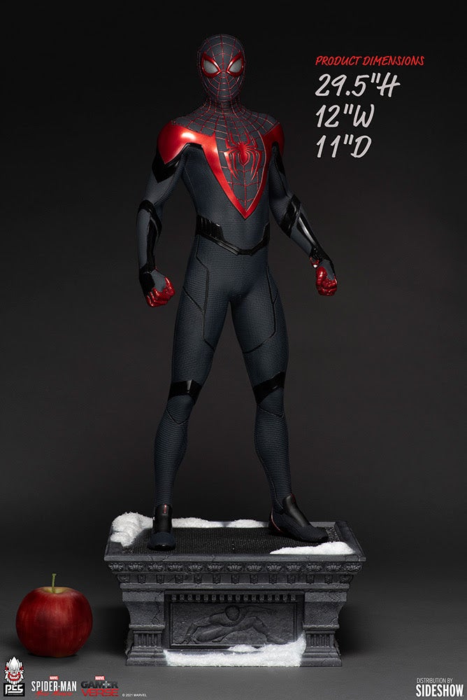 PCS Spider-Man: Miles Morales 1:3 Scale Statue | Figures.com