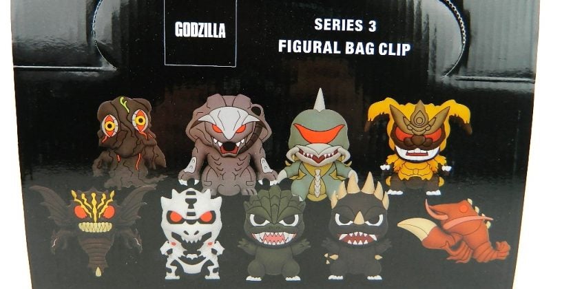 Godzilla Figural Bag Clip Blind Bag Unboxing Figure Review