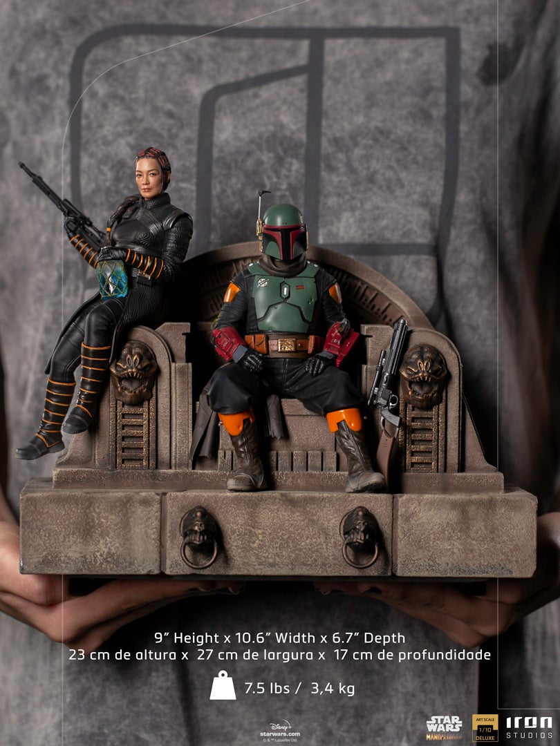 Boba Fett Returns With New Iron Studios Statues | Figures.com