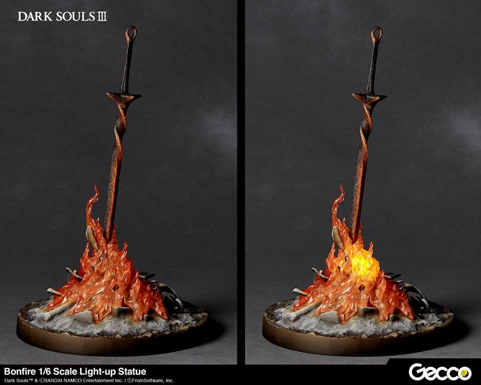 Dark Souls 3 Bonfire 1/6 Scale Light-up Statue | Figures.com