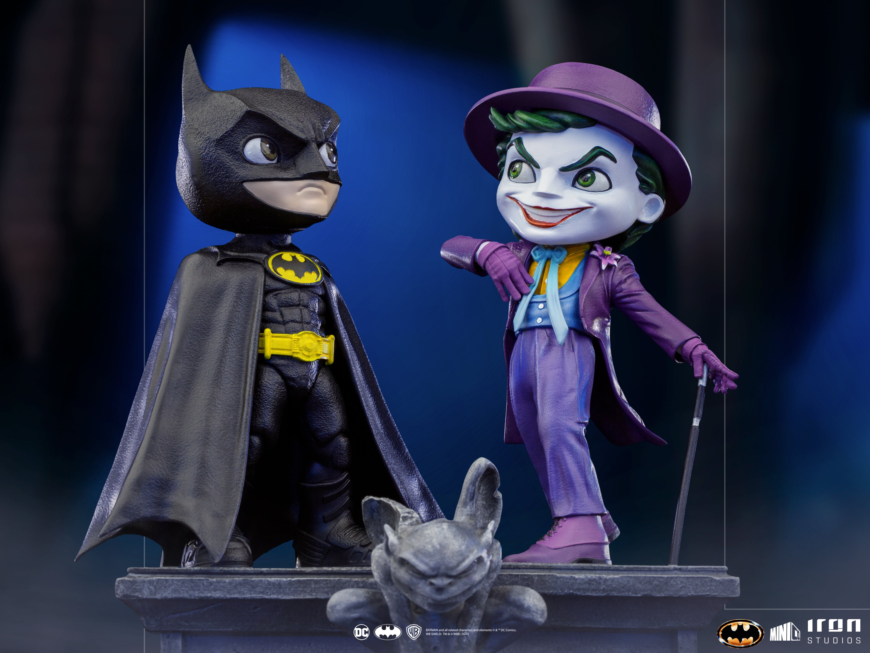 New Tim Burton Batman & Joker MiniCo Figures | Figures.com